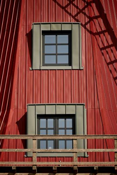 Historisk mølle får nyt liv med pandeplader, An der Fähre 3, 25573 Beidenfleth, Tyskland